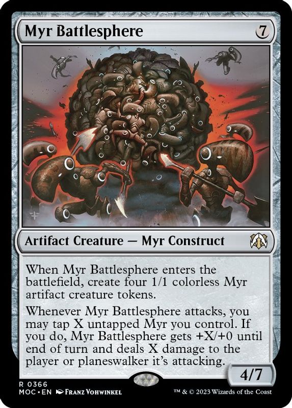 Myr Battlesphere - 366 - Rare