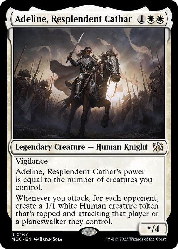 Adeline, Resplendent Cathar - Rare