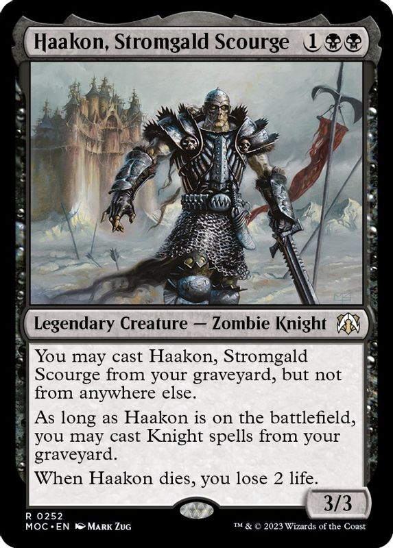 Haakon, Stromgald Scourge - Rare