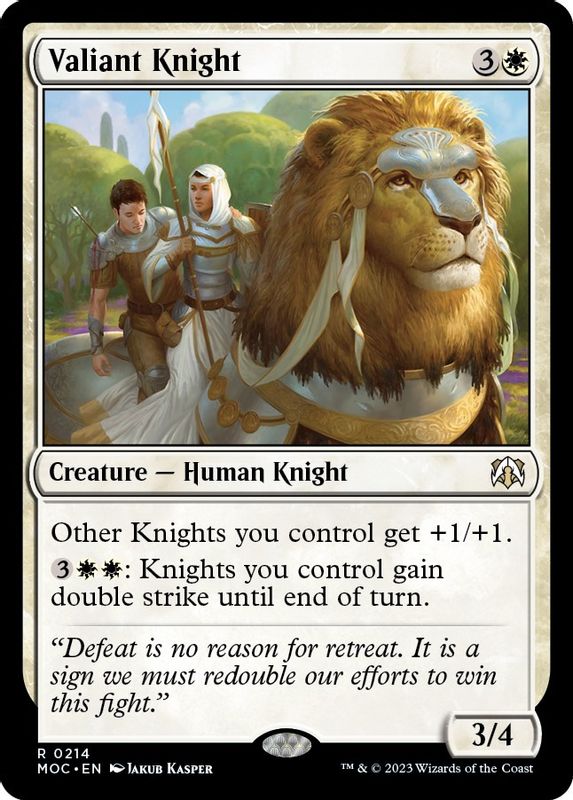 Valiant Knight - Rare