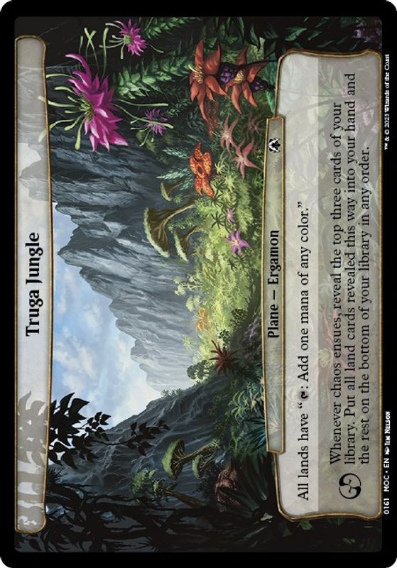 Truga Jungle (Commander: March of the Machine) - 161 - Token