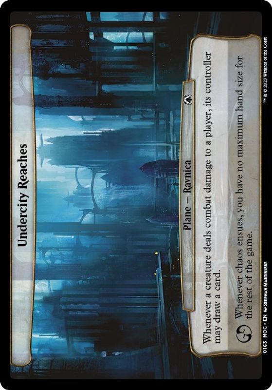 Undercity Reaches (Commander: March of the Machine) - 163 - Token