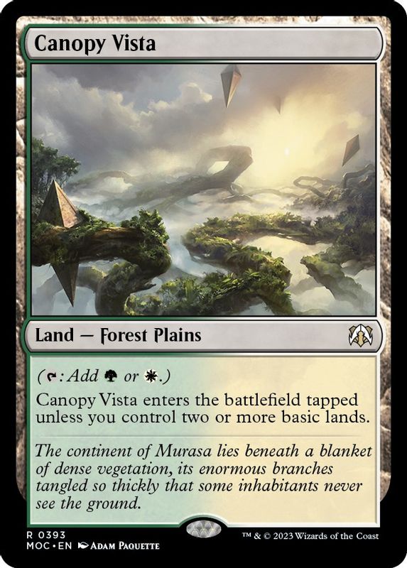 Canopy Vista - Rare