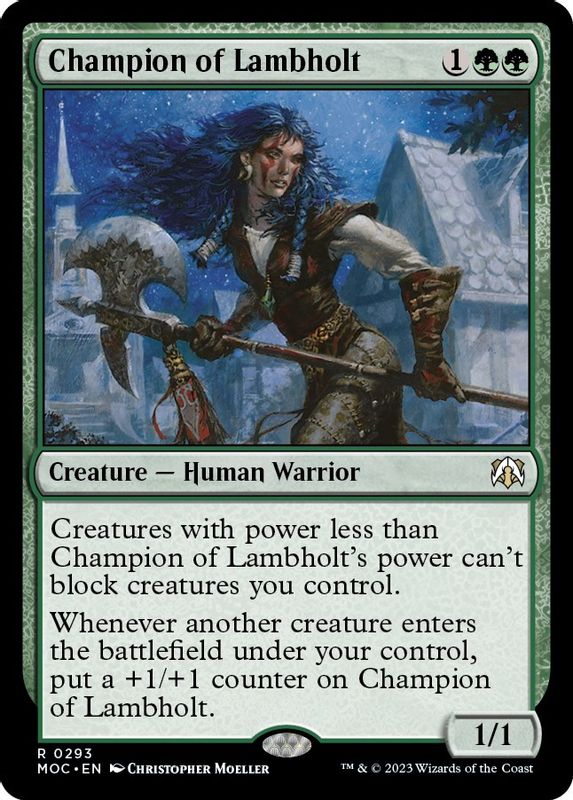 Champion of Lambholt - 293 - Rare