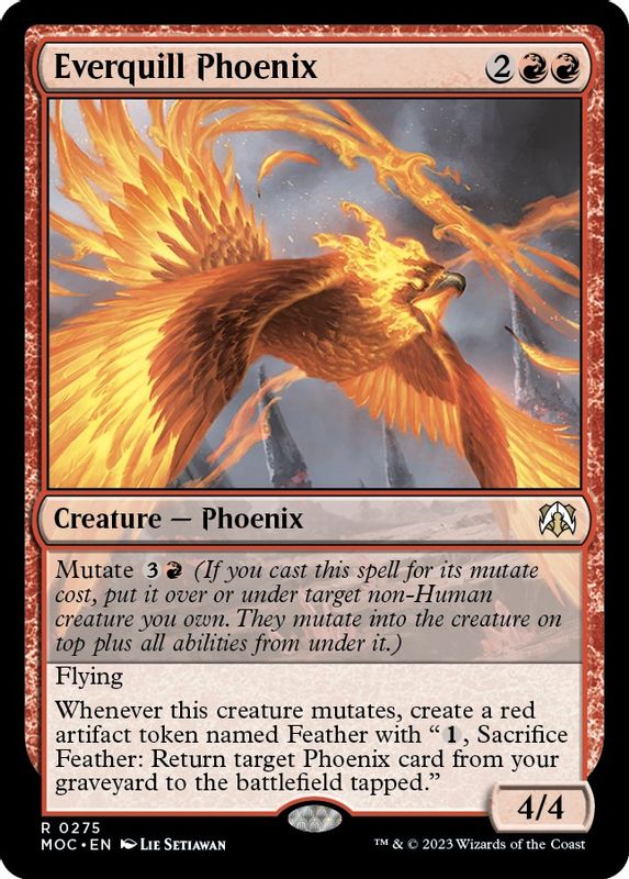 Everquill Phoenix - 275 - Rare