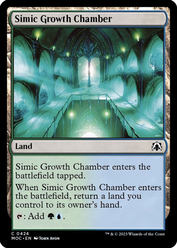 Simic Growth Chamber - Uncommon