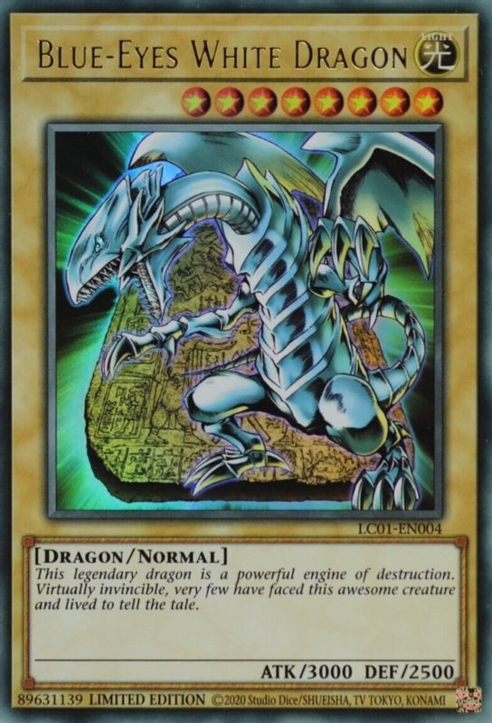 Blue-Eyes White Dragon - LC01-EN004 - Ultra Rare