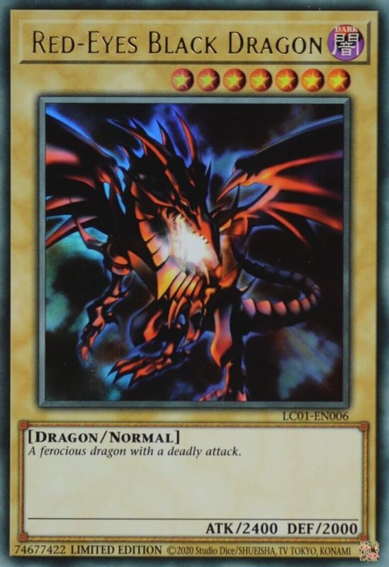 Red-Eyes Black Dragon - LC01-EN006 - Ultra Rare