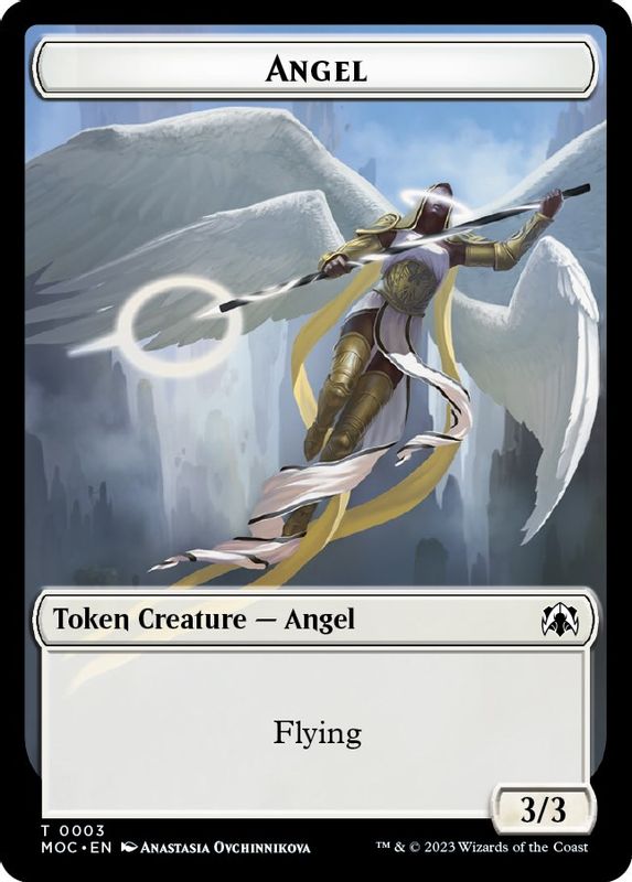 Angel // Demon Double-Sided Token - 3 // 18 - Token