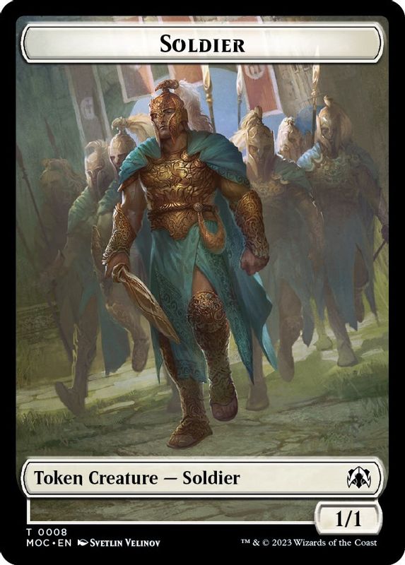 Soldier // Insect Double-sided Token - 8 // 31 - Token