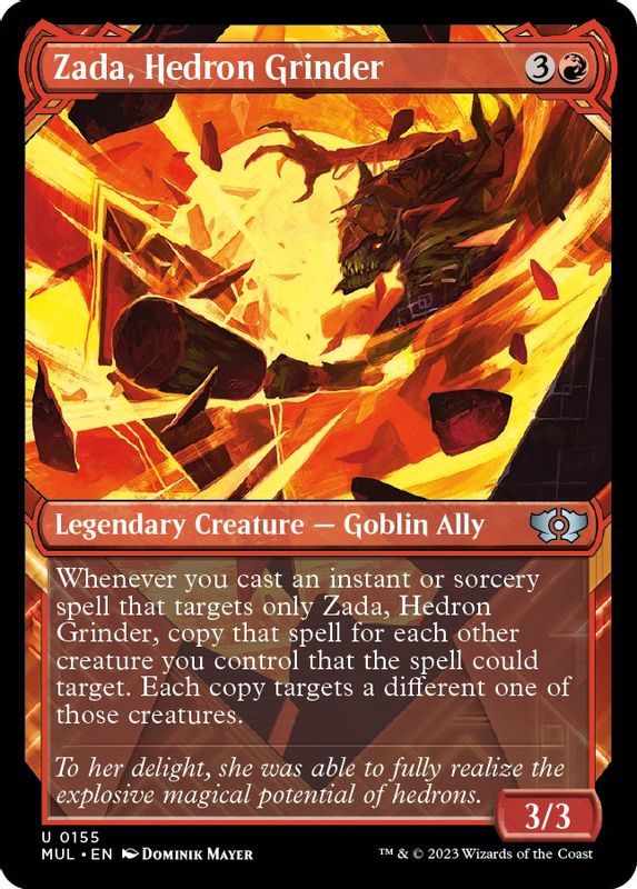 Zada, Hedron Grinder (Halo Foil) - 155 - Uncommon