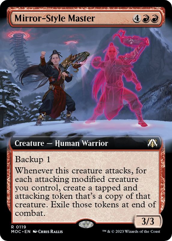 Mirror-Style Master (Extended Art) - 119 - Rare