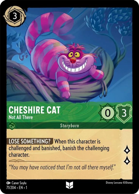 Cheshire Cat - 71/204 - Uncommon