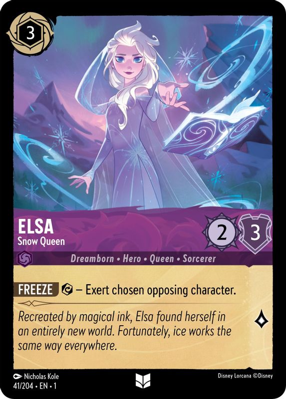 Elsa - Snow Queen - 41/204 - Uncommon