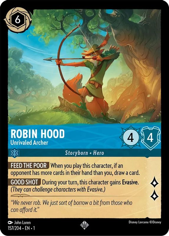 Robin Hood - 157/204 - Super Rare