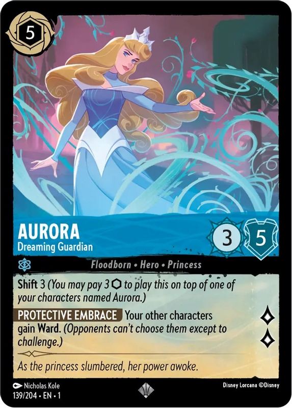 Aurora - Dreaming Guardian - 139/204 - Super Rare