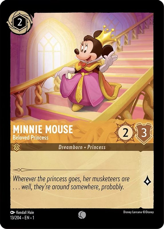 Minnie Mouse - Beloved Princess - 13/204 - Common