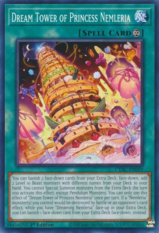 Dream Tower of Princess Nemleria - CYAC-EN059 - Common / Short Print