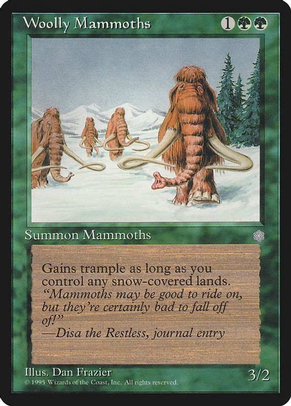 Woolly Mammoths - Common