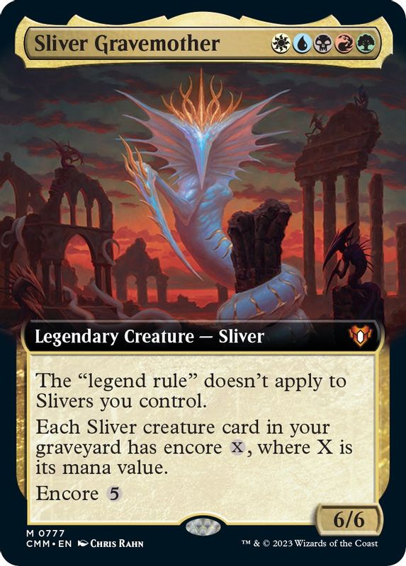 Sliver Gravemother (Extended Art) - 777 - Mythic