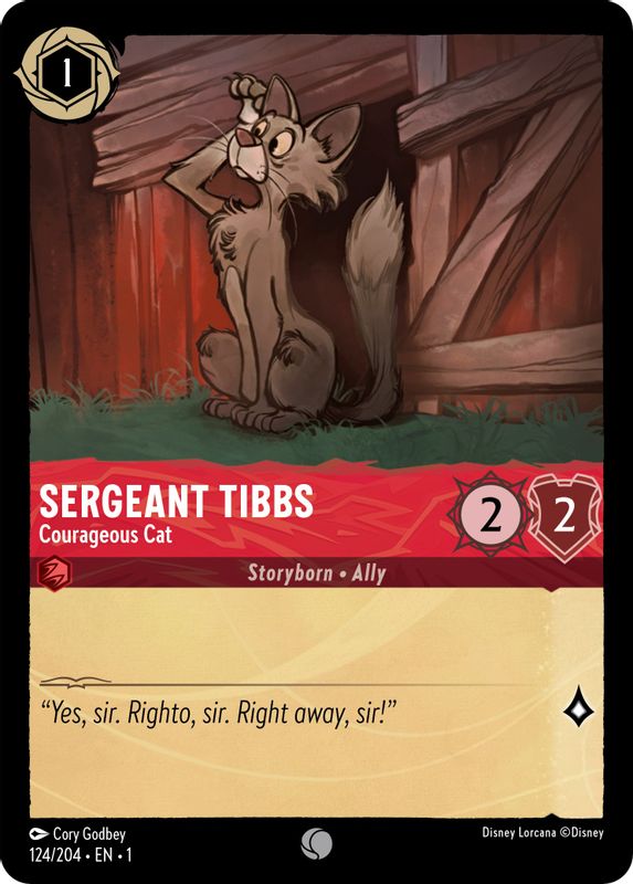 Sergeant Tibbs - 124/204 - Common