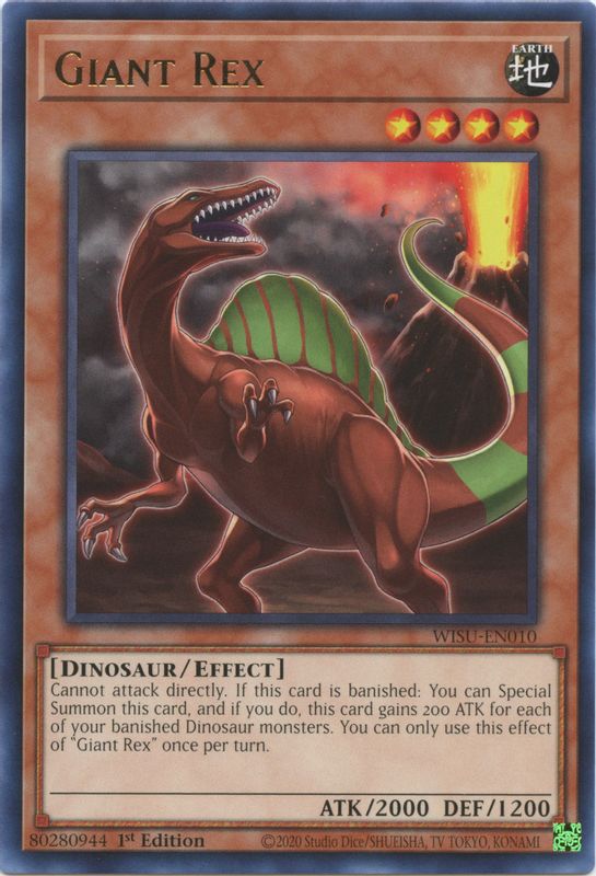 Giant Rex - WISU-EN010 - Rare