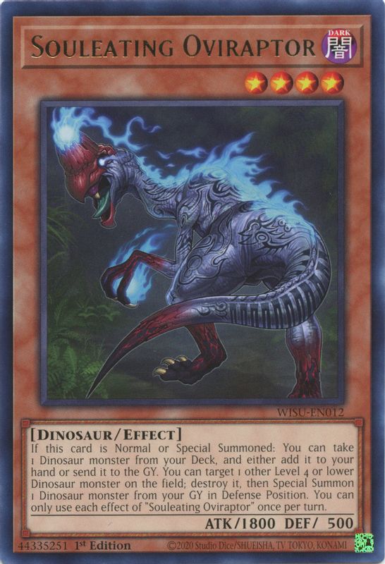 Souleating Oviraptor - WISU-EN012 - Rare