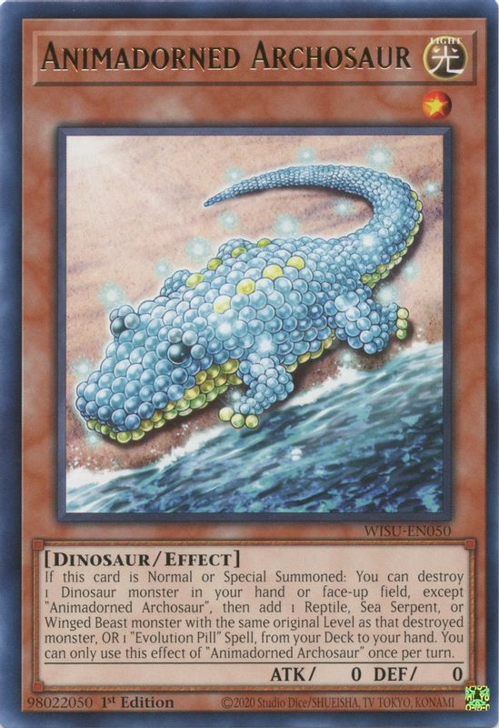 Animadorned Archosaur - WISU-EN050 - Rare