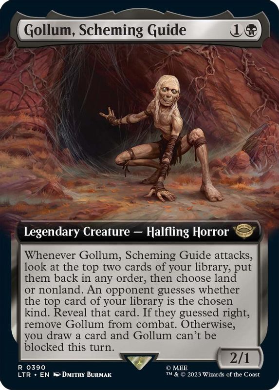 Gollum, Scheming Guide (Extended Art) - 390 - Rare