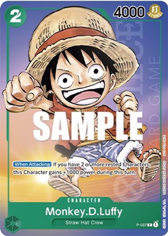 Monkey.D.Luffy (Anime Expo 2023) - P-037 - Promo