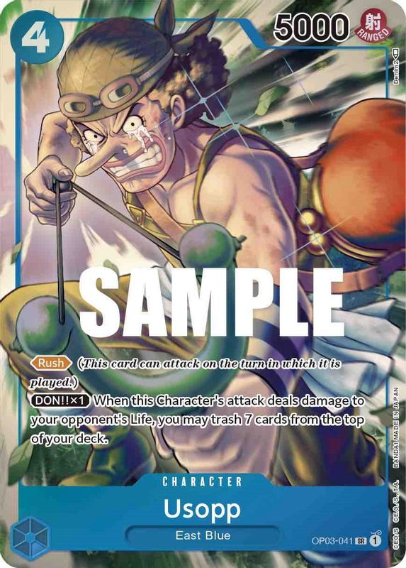 Usopp (Alternate Art) - OP03-041 - Super Rare