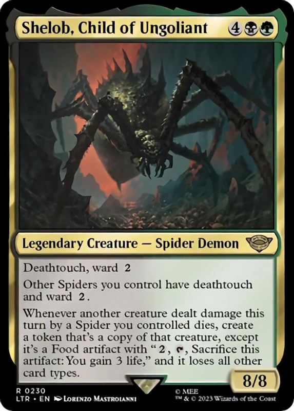 Shelob, Child of Ungoliant - 230 - Rare