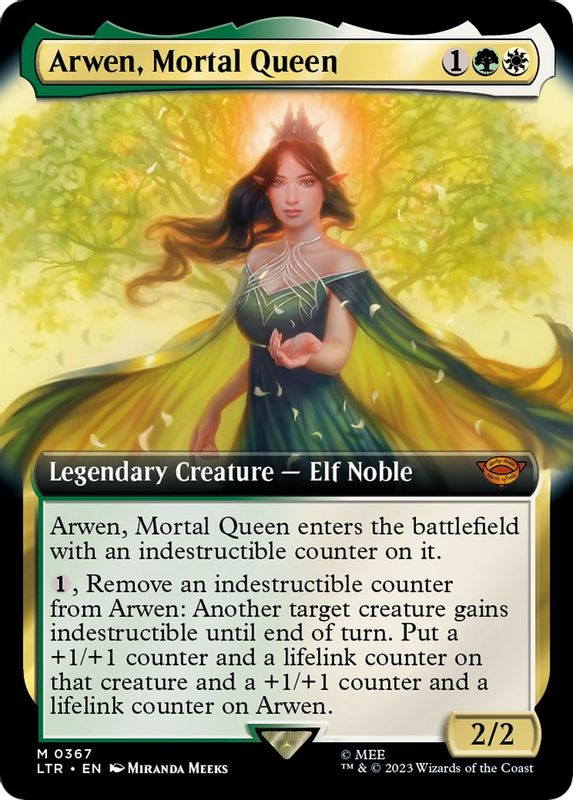 Arwen, Mortal Queen (Extended Art) - 367 - Mythic