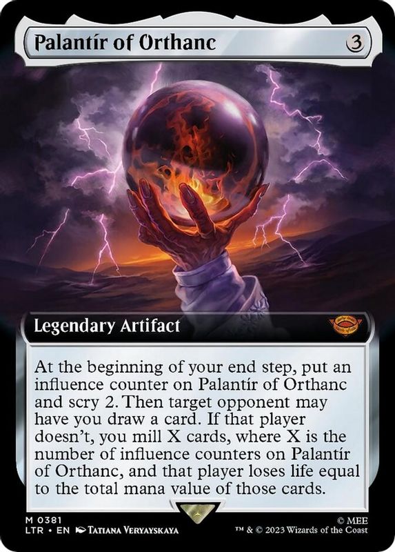 Palantir of Orthanc (Extended Art) - 381 - Mythic