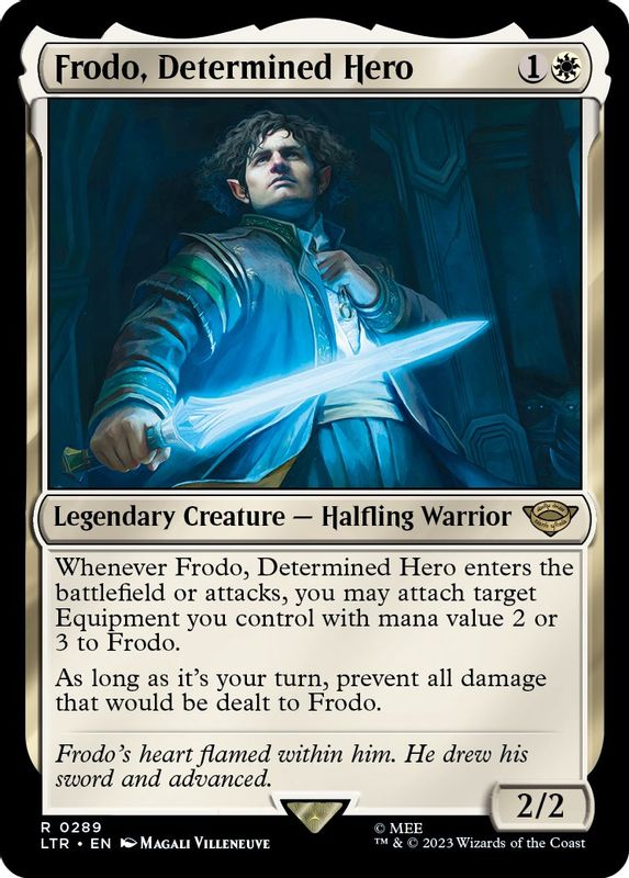 Frodo, Determined Hero - 289 - Rare