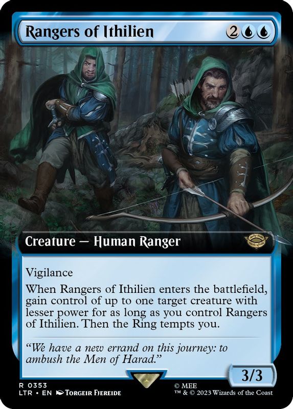 Rangers of Ithilien (Extended Art) - 353 - Rare