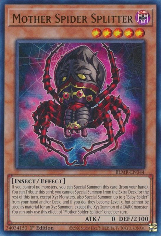 Mother Spider Splitter - BLMR-EN044 - Ultra Rare