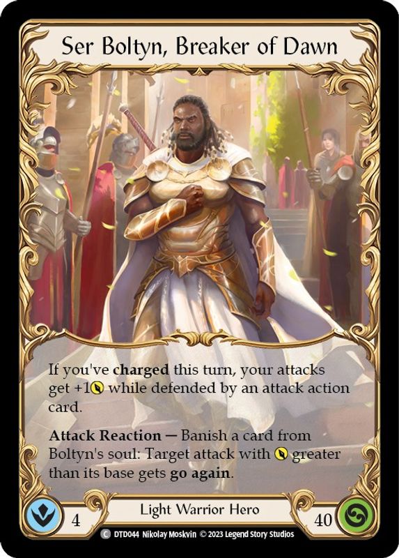 Ser Boltyn, Breaker of Dawn - DTD044 - Common