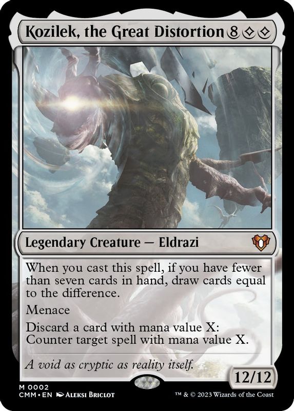 Kozilek, the Great Distortion - 2 - Mythic