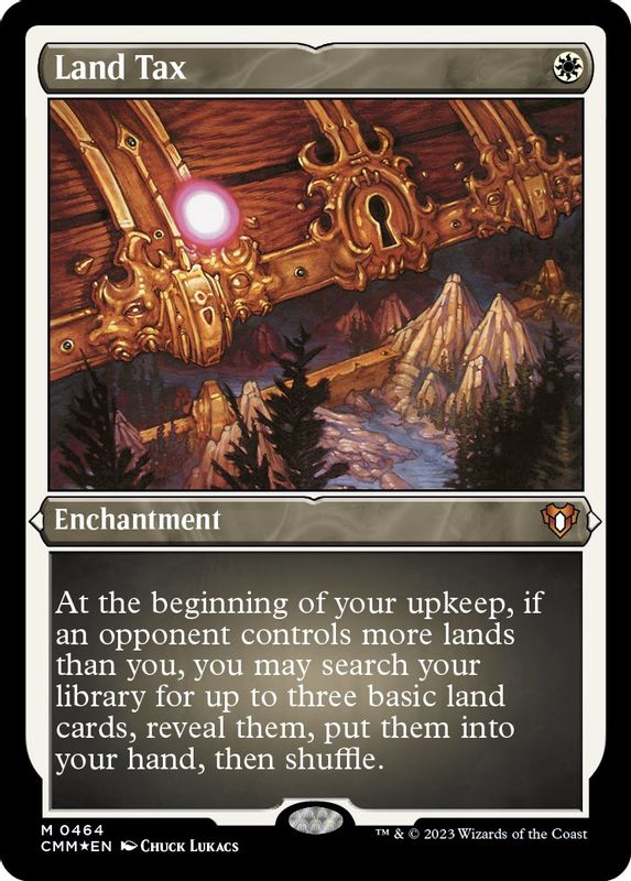 Land Tax (Foil Etched) - 464 - Mythic