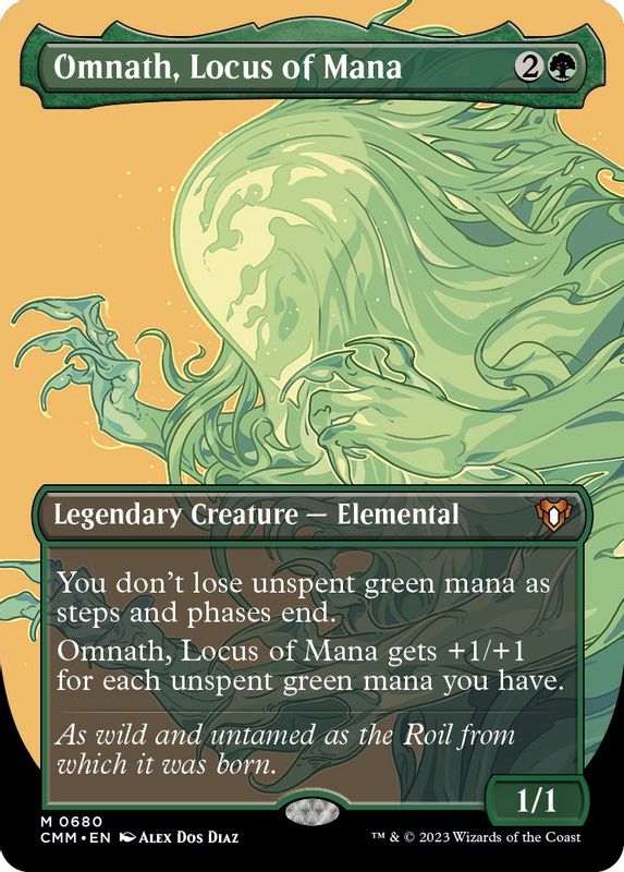 Omnath, Locus of Mana (Borderless) - 680 - Mythic