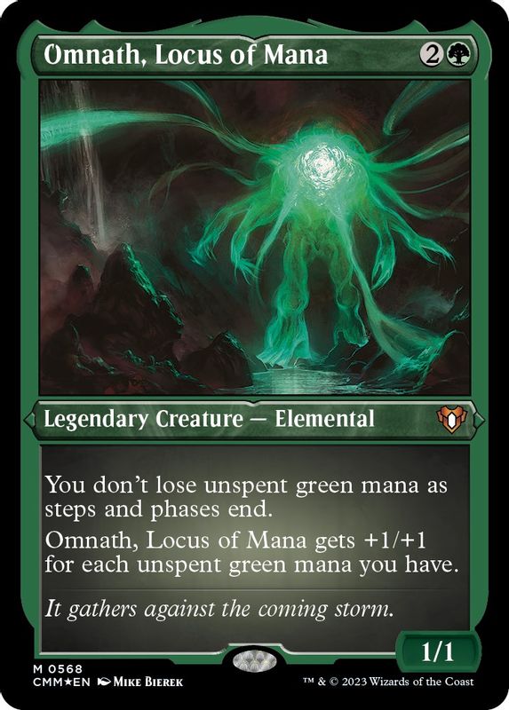 Omnath, Locus of Mana (Foil Etched) - 568 - Mythic