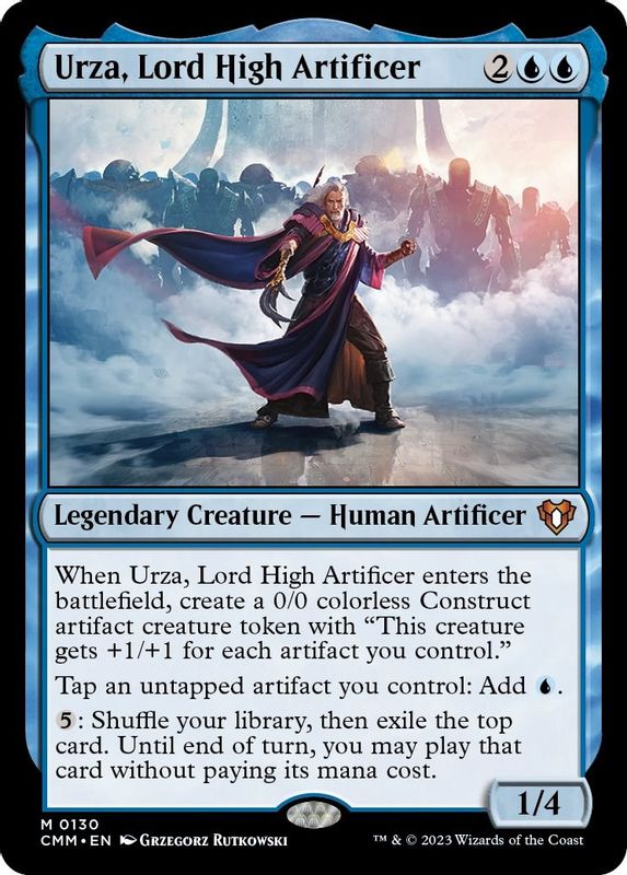 Urza, Lord High Artificer - 130 - Mythic