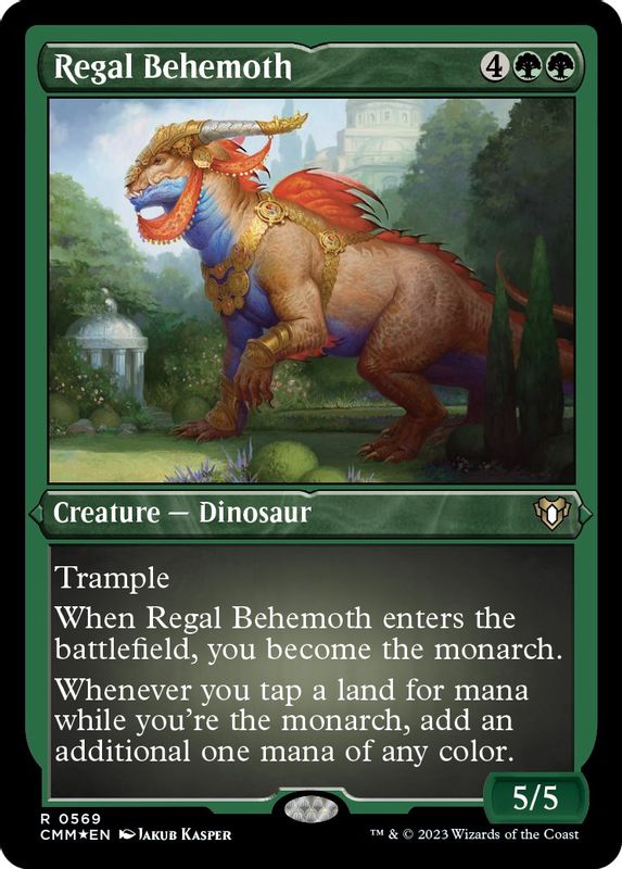 Regal Behemoth (Foil Etched) - 569 - Rare