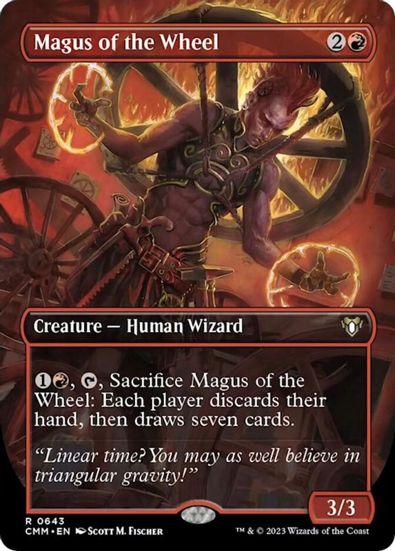 Magus of the Wheel (Borderless) - 643 - Rare