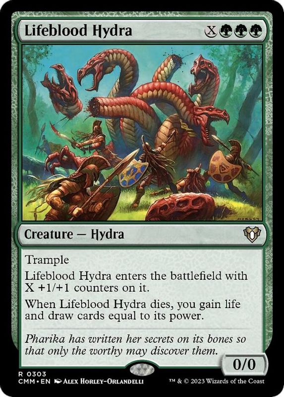 Lifeblood Hydra - 303 - Rare