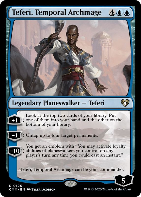 Teferi, Temporal Archmage - 125 - Rare