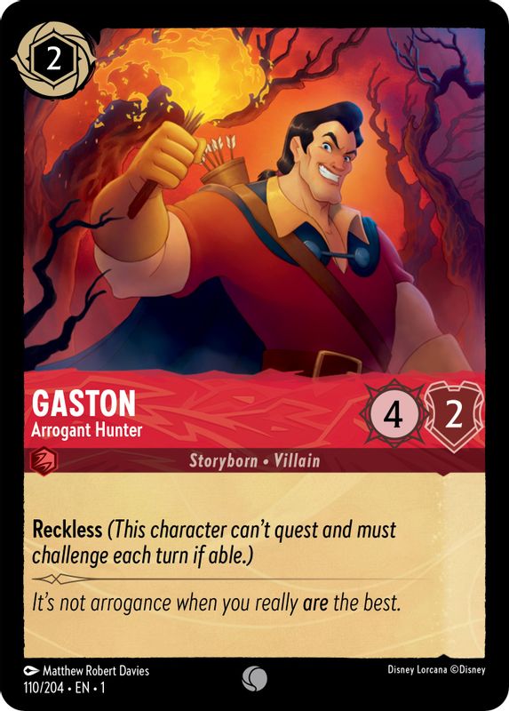 Gaston - 110/204 - Common