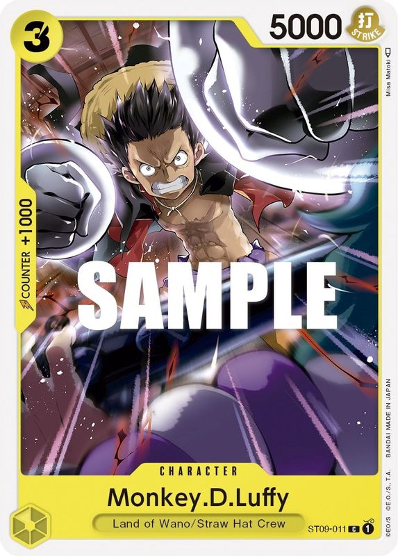 Monkey.D.Luffy - ST09-011 - Common