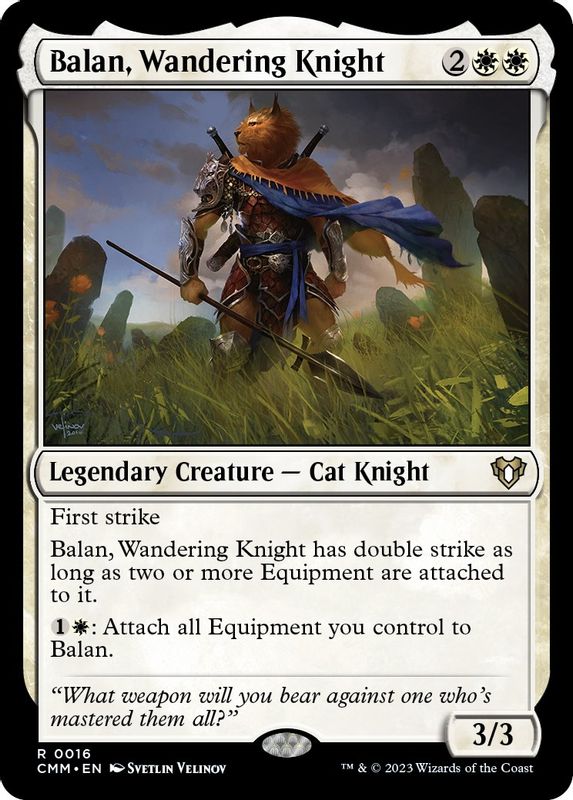 Balan, Wandering Knight - 16 - Rare